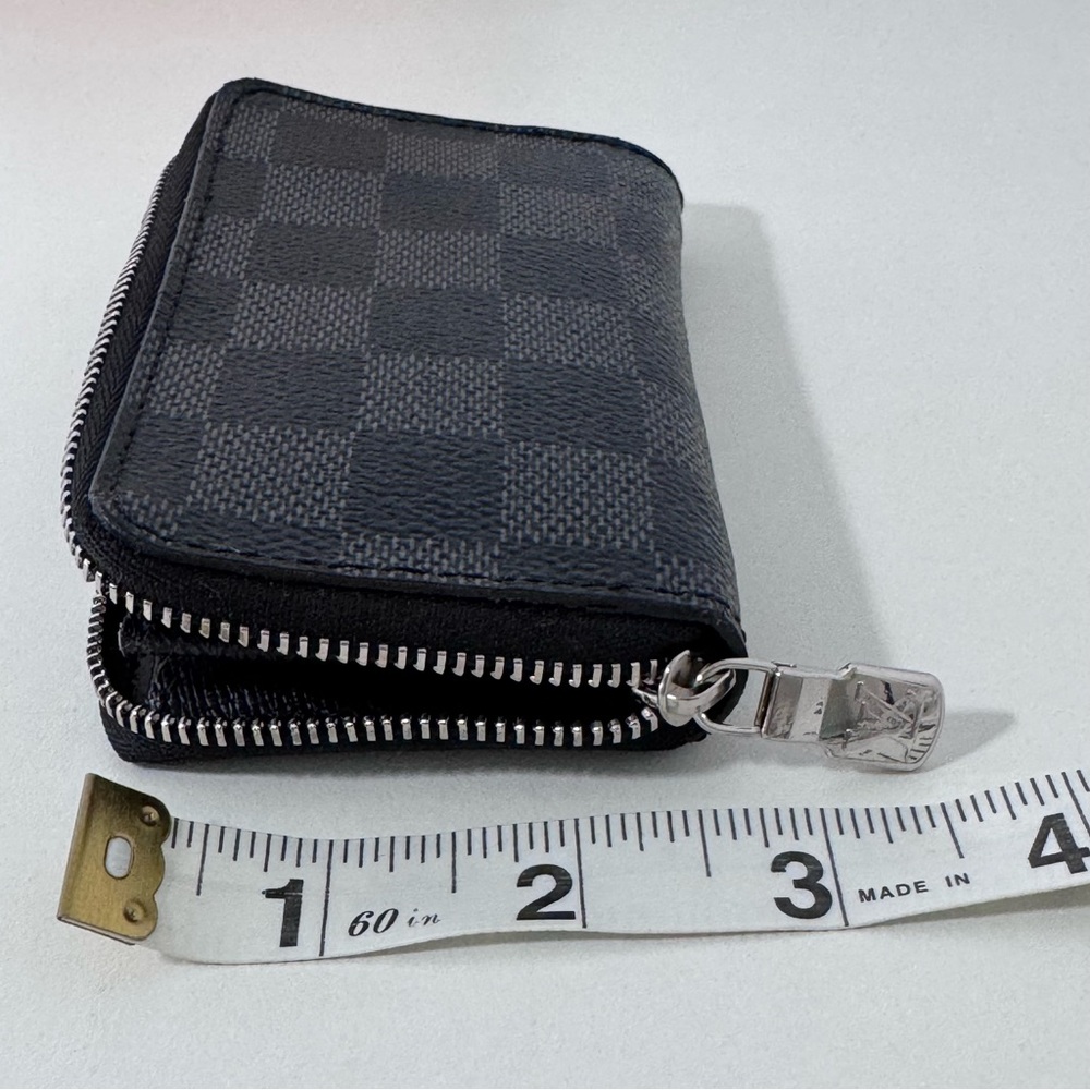 Louis Vuitton Damier Graphite Zipper Coin Wallet Authentic with Box - Picture 16 of 16
